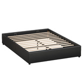 Hoxton Room Tiago Faux Leather Gas Lift Bed Base