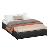 Hoxton Room Tiago Faux Leather Gas Lift Bed Base