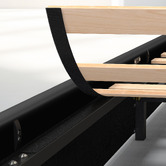 Hoxton Room Tiago Faux Leather Gas Lift Bed Base