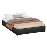 Hoxton Room Tiago Faux Leather Gas Lift Bed Base