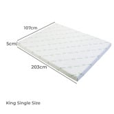Hoxton Room 5cm Layla Bamboo Mattress Topper