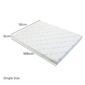 Hoxton Room 5cm Layla Bamboo Mattress Topper