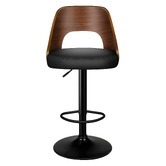 Hoxton Room Bennet Faux Leather Adjustable Bar Stools