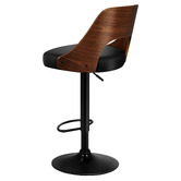 Hoxton Room Bennet Faux Leather Adjustable Bar Stools