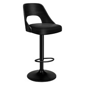 Hoxton Room Bennet Faux Leather Adjustable Bar Stools