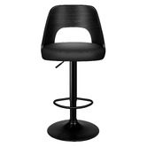 Hoxton Room Bennet Faux Leather Adjustable Bar Stools