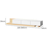 Hoxton Room Faiza Extendable Entertainment Unit