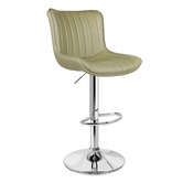 Hoxton Room Pettigrew Faux Leather Adjustable Bar Stools