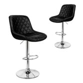 Hoxton Room Nunnally Faux Leather Adjustable Bar Stools