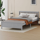 Hoxton Room Freya Pine Wood Bed Frame