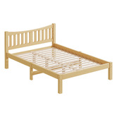 Hoxton Room Natural Carmilla Pine Wood Bed Frame
