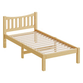 Hoxton Room Natural Carmilla Pine Wood Bed Frame