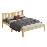 Hoxton Room Natural Carmilla Pine Wood Bed Frame