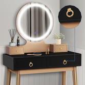 Hoxton Room 2 Piece Sienna Dressing Table &amp; Stool Set