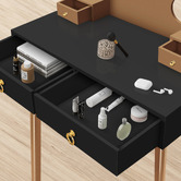 Hoxton Room 2 Piece Sienna Dressing Table &amp; Stool Set