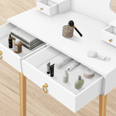 Hoxton Room 2 Piece Sienna Dressing Table &amp; Stool Set