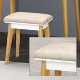 Hoxton Room 2 Piece Sienna Dressing Table &amp; Stool Set