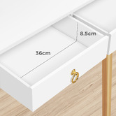 Hoxton Room 2 Piece Sienna Dressing Table &amp; Stool Set