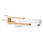 Hoxton Room Zimmerman Extendable Entertainment Unit