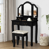Hoxton Room 2 Piece Priscilla Dressing Table &amp; Stool Set