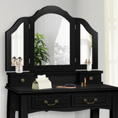 Hoxton Room 2 Piece Priscilla Dressing Table &amp; Stool Set