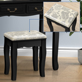 Hoxton Room 2 Piece Priscilla Dressing Table &amp; Stool Set