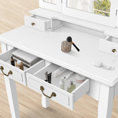 Hoxton Room 2 Piece Priscilla Dressing Table &amp; Stool Set
