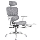 Hoxton Room Diana Mesh Office Chair with Footrest