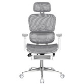 Hoxton Room Diana Mesh Office Chair with Footrest