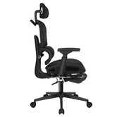 Hoxton Room Platon Mesh Office Chair with Footrest