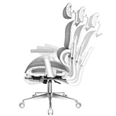 Hoxton Room Platon Mesh Office Chair with Footrest