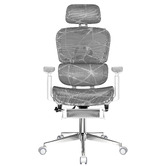 Hoxton Room Platon Mesh Office Chair with Footrest