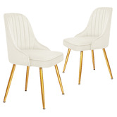 Hoxton Room Davis Velvet Dining Chairs