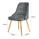 Hoxton Room Davis Velvet Dining Chairs