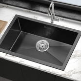 Hoxton Room Wingrave 700mm Single Stainless Steel Kitchen Sink