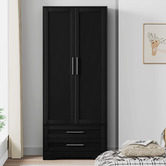 Hoxton Room Amelia 2 Drawer 2 Door Wardrobe