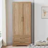 Hoxton Room Amelia 2 Drawer 2 Door Wardrobe