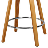 Hoxton Room 66cm Carson Upholstered Swivel Bar Stools