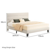 Hoxton Room Preston Upholstered Bed Frame