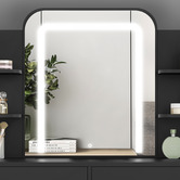 Hoxton Room 2 Piece Eloise LED Dressing Table &amp; Stool Set