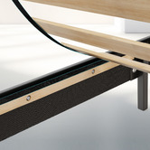 Hoxton Room Ross Faux Leather Platform Bed