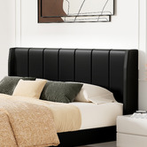 Hoxton Room Ross Faux Leather Platform Bed