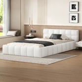 Hoxton Room Ellie May Boucle Platform Bed