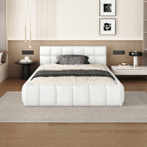 Hoxton Room Ellie May Boucle Platform Bed