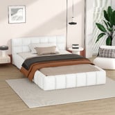 Hoxton Room Ellie May Boucle Platform Bed