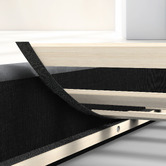 Hoxton Room Grey Ellie May Velvet Platform Bed