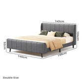 Hoxton Room Ross Upholstered Platform Bed