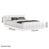 Hoxton Room Ellie May Boucle Platform Bed