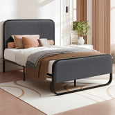 Hoxton Room Stephan Upholstered Bed Frame