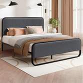 Hoxton Room Stephan Upholstered Bed Frame